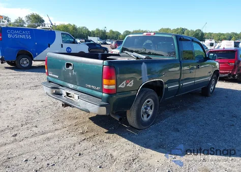 2001 Chevrolet Silverado 1500 Ls z USA, uszkodzony, nr VIN 2GCEK19V111307171